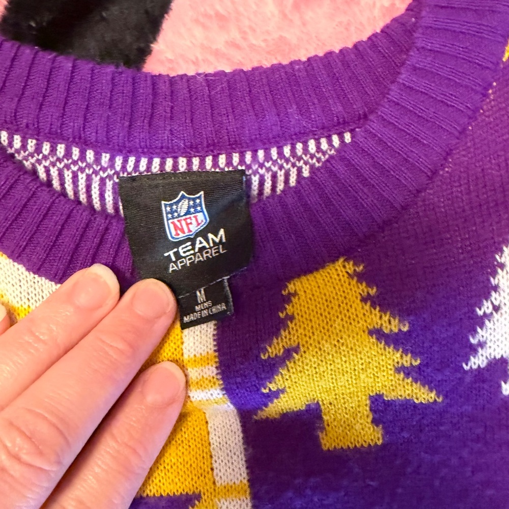 Vikings Sweater Size M - Picture 3 of 4